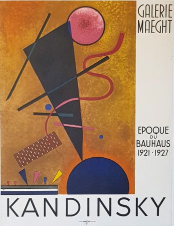Lithograph Kandinsky - Epoque du Bauhaus 1921-1927