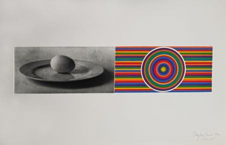 Linocut Lewitt - Equivalent