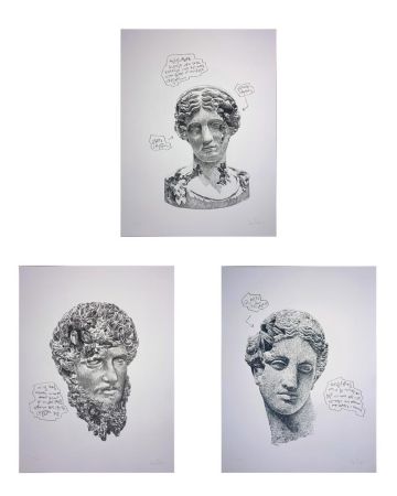 Screenprint Arsham - Eroded Classical Prints