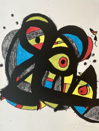 Lithograph Miró - Escriptors en Llengua Catalana 