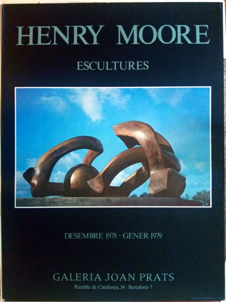 Poster Moore - Escultures