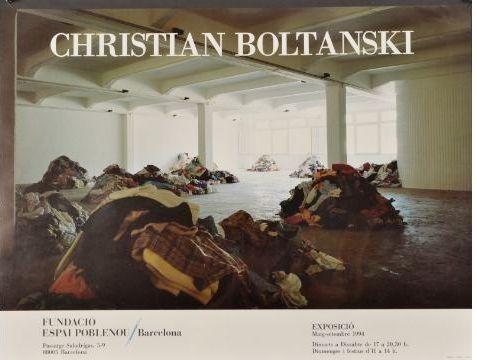 Poster Boltanski - Espai Poblenou
