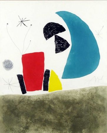 Etching Miró - Espriu