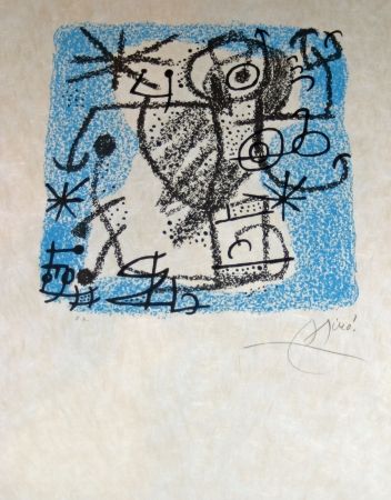 Lithograph Miró - Essences de la terra