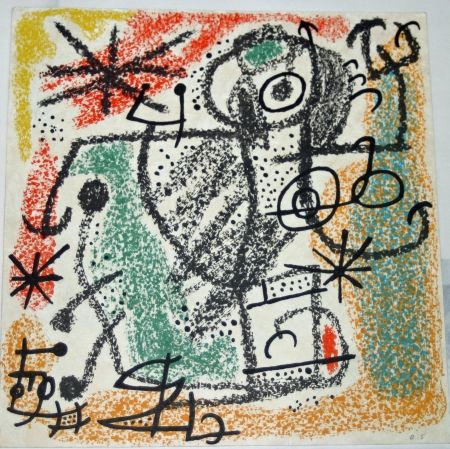 Lithograph Miró - Essences de la terra BAT