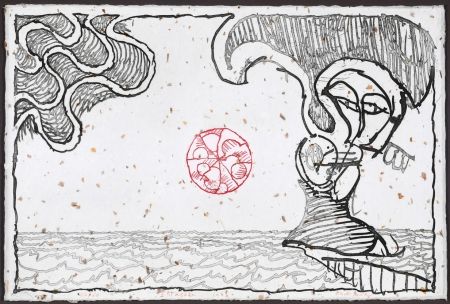 Etching And Aquatint Alechinsky - Estacade