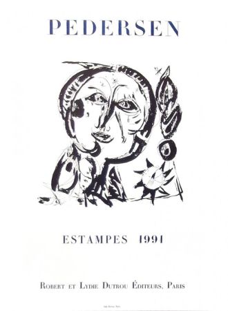 Poster Pedersen - Estampes 1991
