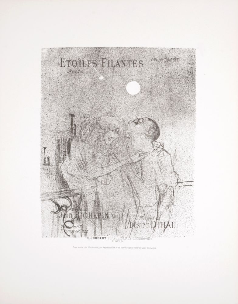 Lithograph Toulouse-Lautrec - Etoiles Filantes, 1895