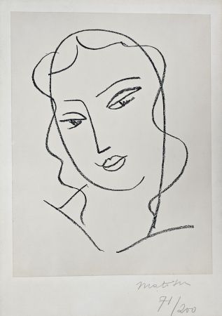 Lithograph Matisse - Etude pour la Vierge