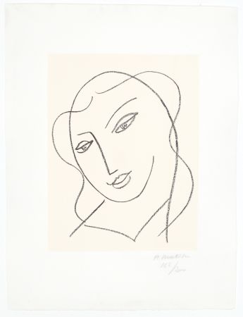Lithograph Matisse - Etude pour la Vierge, 