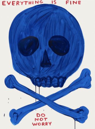 Screenprint Shrigley - Everything is Fine