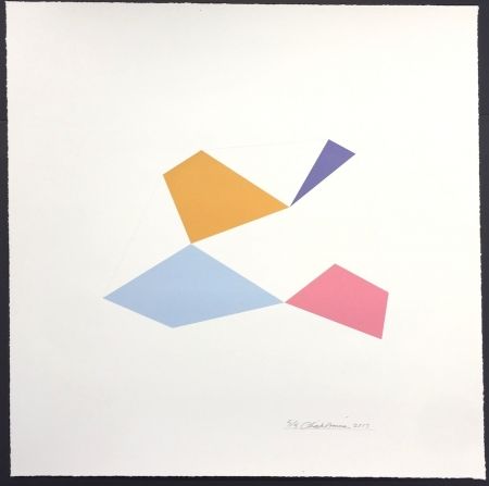 Screenprint Hinman - Excelsior, from Kites Suite