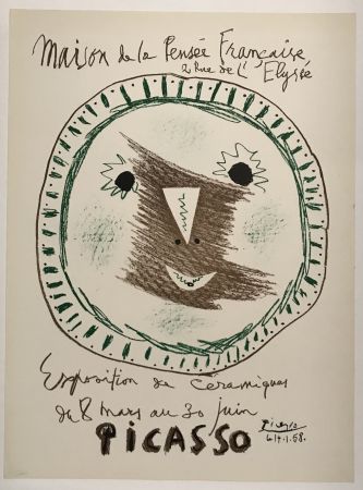 Lithograph Picasso - Exposition de Céramiques