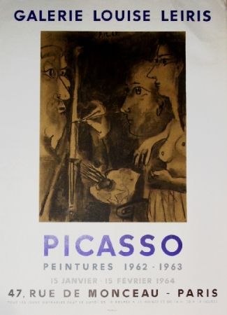 Poster Picasso - Exposition Louise Leiris