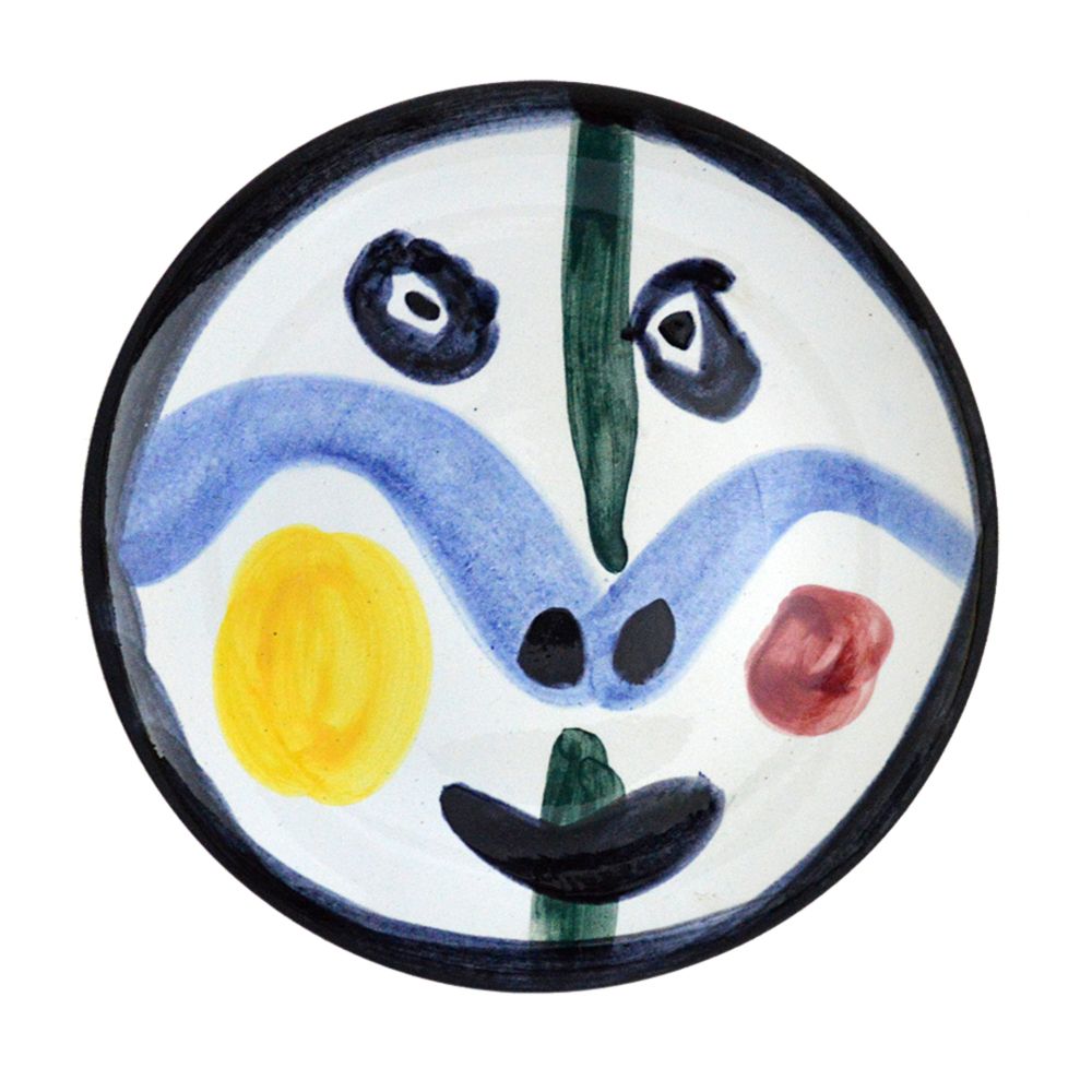 Ceramic Picasso - Face No 0 Round Plate