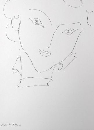 Lithograph Matisse - Femme 