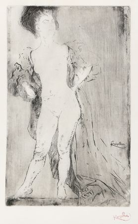 Etching Kupka - Femme Debout