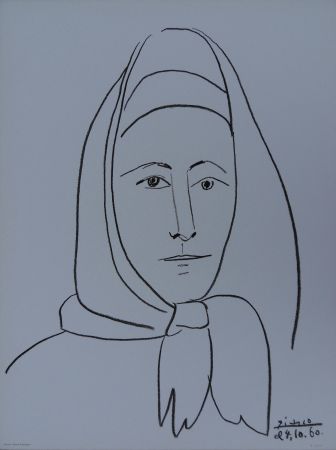 Lithograph Picasso - Femme d'Espagne