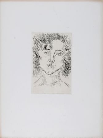 Engraving Matisse - Femme en buste, 1920 - Scarce!