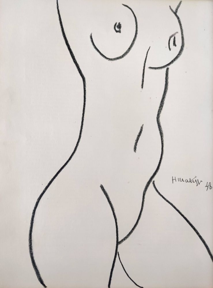 Lithograph Matisse - Femme Nu