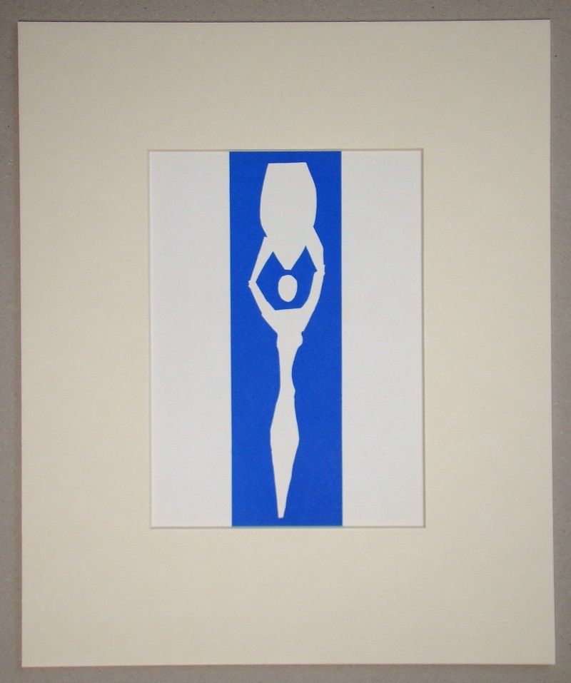 Lithograph Matisse (After) - Femme à l'amphore - 1952