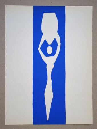 Lithograph Matisse (After) - Femme à l'amphore - 1953