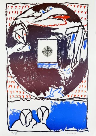 Lithograph Alechinsky -  Fenêtres