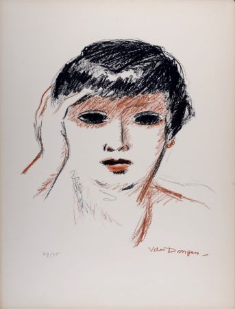 Lithograph Van Dongen - Fernande Olivier, c. 1955