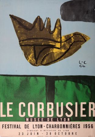 Lithograph Le Corbusier - Festival de Lyon - Charbonnières, Musée de Lyon