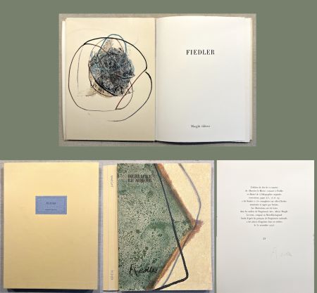 Illustrated Book Fiedler - FIEDLER. DERRIÈRE LE MIROIR N°211. Octobre 1974. TIRAGE DE LUXE SIGNÉ.
