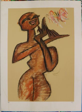 Lithograph Matta - Figura