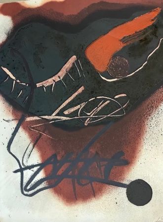 Engraving Tàpies - Figura