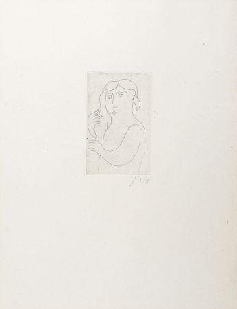 Etching Derain - Figure, 1948