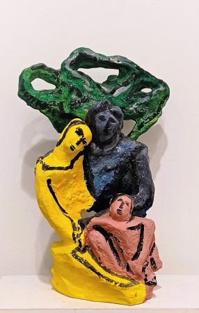 Ceramic Chia - Figure con albero