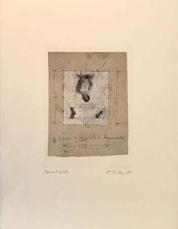 Screenprint Delay - Figure incomplète et fragmentée, 1991