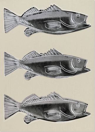 Screenprint Warhol - Fish