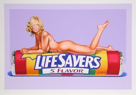 Lithograph Ramos - Five Flavor Funny (Uma Thurman)