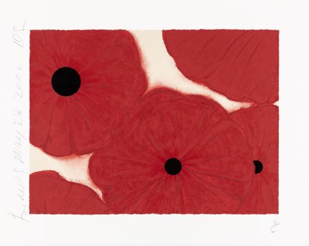 Screenprint Sultan - Five Reds