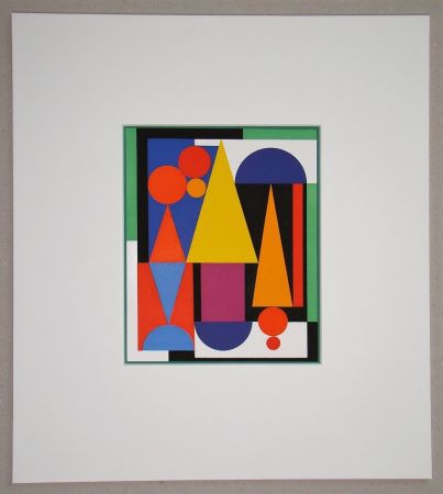 Screenprint Herbin - Fleur fruit - 1945
