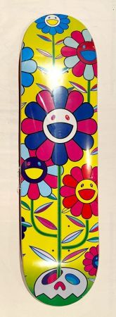Screenprint Murakami - Flower Cluster Skate Deck