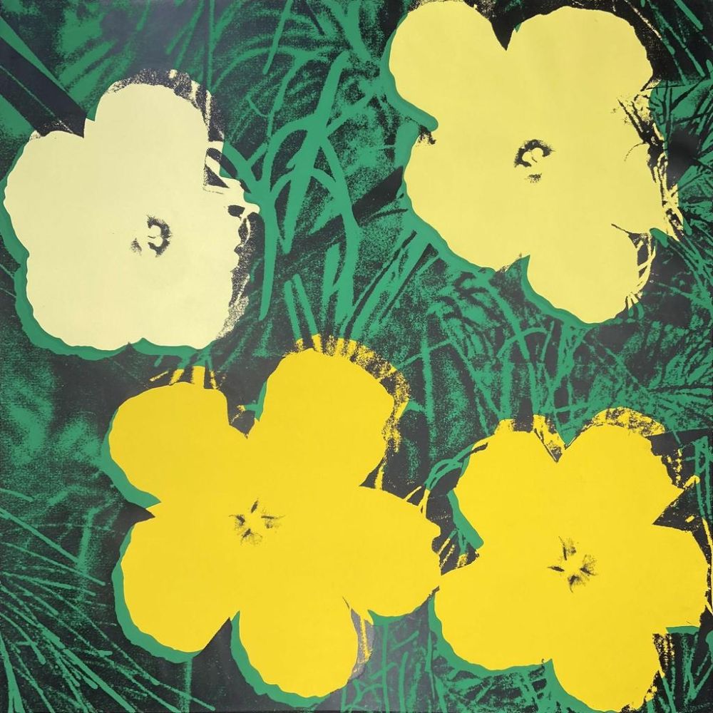 Screenprint Warhol - Flower, II.72