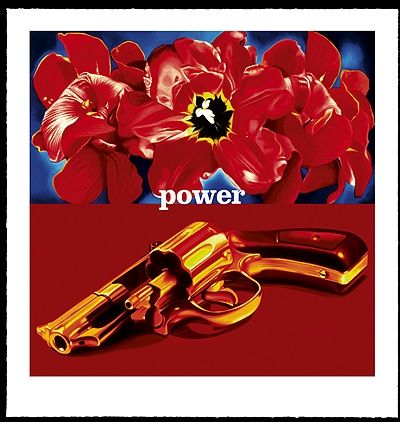 Screenprint Huart - Flower Power Pop