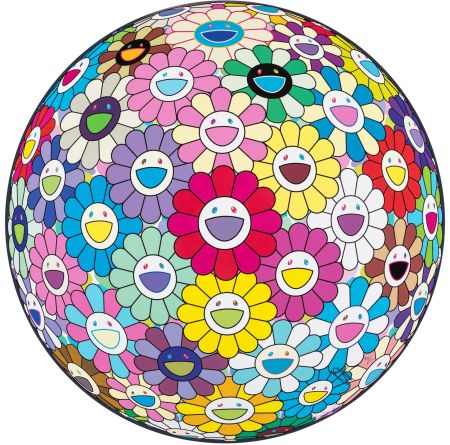 Lithograph Murakami - Flowerball: Colorful, Miracle, Sparkle