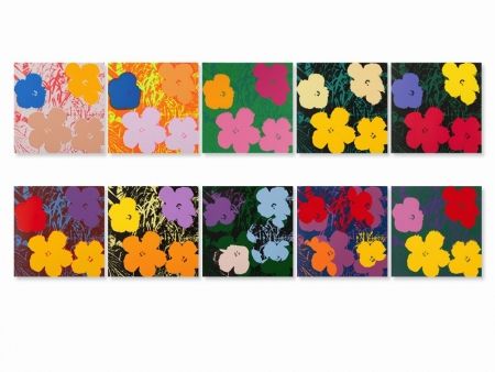 Screenprint Warhol (After) - Flowers