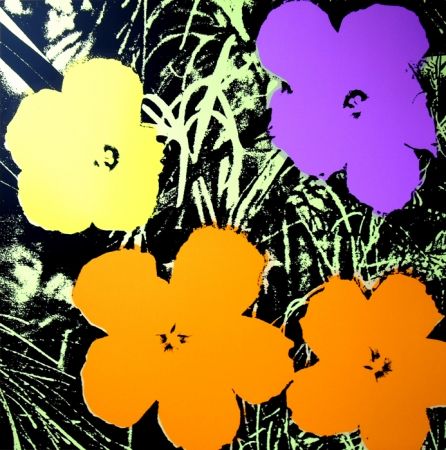 Screenprint Warhol (After) - Flowers 11.67