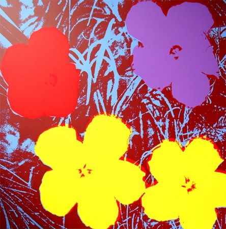 Screenprint Warhol (After) - Flowers 11.71