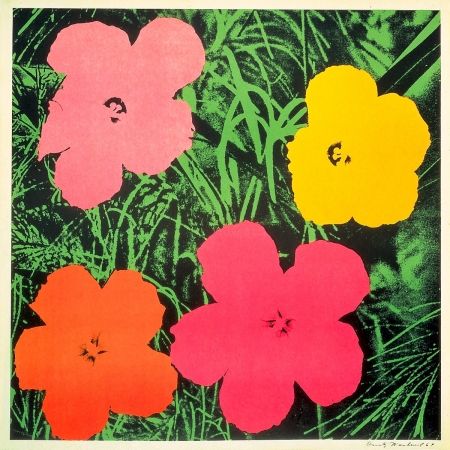 Lithograph Warhol - Flowers 1964