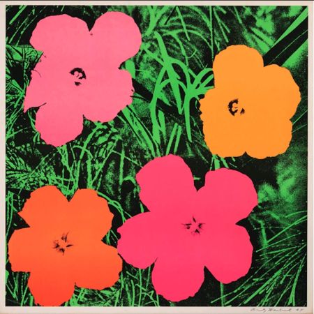 Screenprint Warhol - Flowers 6