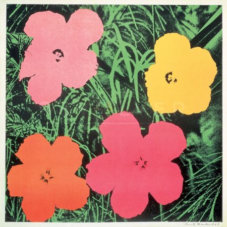Screenprint Warhol - Flowers (FS II.6)