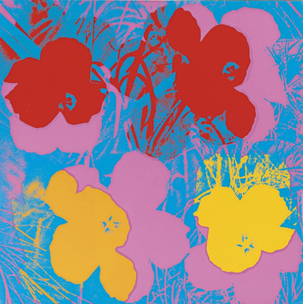 Screenprint Warhol - Flowers (FS II.66) 